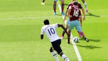 Adebayor plays for Tottenham
