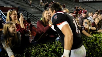 COLUMBIA, SC - OCTOBER 28: Quarterback Jake Bentley