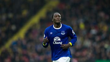 WATFORD, ENGLAND - DECEMBER 10: Everton's Romelu Lukaku during the Premier League match between Watford and Everton at Vicarage Road on December 10, 2016 in Watford, England. (Photo by Craig Mercer - CameraSport via Getty Images)