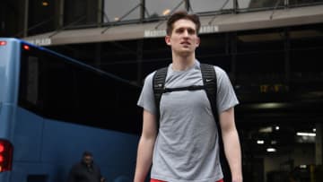 St. John's basketball guard David Caraher (Photo by Sarah Stier/Getty Images)