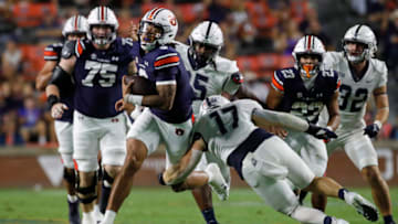 The Auburn football program's Week 4 opponent's fanbase is fearing the scoring threat of a Tigers skill position second-stringer Mandatory Credit: John Reed-USA TODAY Sports