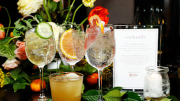 NEW YORK, NEW YORK - JANUARY 23: A view of Ketel One cocktails at the goop lab Special Screening at Metrograph on January 23, 2020 in New York City. (Photo by JP Yim/Getty Images)