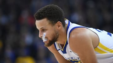 OAKLAND, CA - JANUARY 08: Stephen Curry
