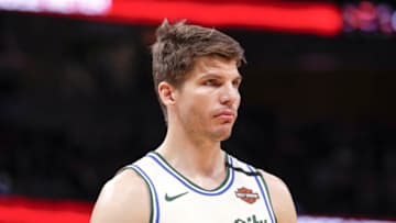 ORLANDO, FL - FEBRUARY 08: Kyle Korver #26 of the Milwaukee Bucks during the game against the Orlando Magic at the Amway Center on February 8, 2020 in Orlando, Florida. The Bucks defeated the Magic 111 to 95. NOTE TO USER: User expressly acknowledges and agrees that, by downloading and or using this photograph, User is consenting to the terms and conditions of the Getty Images License Agreement. (Photo by Don Juan Moore/Getty Images)