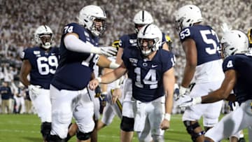 Penn State Nittany Lions quarterback Sean Clifford (Mandatory Credit: Matthew O'Haren-USA TODAY Sports)