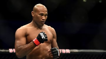 CHARLOTTE, NC - JANUARY 27: Ronaldo 'Jacare' Souza of Brazil looks on prior to his middleweight bout against Derek Brunson during the UFC Fight Night event inside the Spectrum Center on January 27, 2018 in Charlotte, North Carolina. (Photo by Jared C. Tilton /Zuffa LLC/Zuffa LLC via Getty Images)