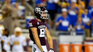 Caleb Chapman, Texas A&M football Mandatory Credit: Maria Lysaker-USA TODAY Sports.