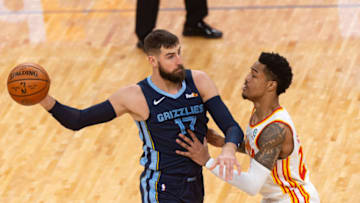 Jonas Valanciunas, Memphis Grizzlies Mandatory Credit: Justin Ford-USA TODAY Sports