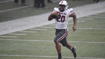 South Carolina running back Kevin Harris (20).Gw43352