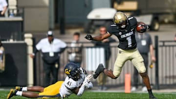 Auburn Wire's Taylor Jones believes 'Colorado’s loss could turn into' a gain for the Auburn football receiving corps via the transfer portal (Photo by Dustin Bradford/Getty Images)