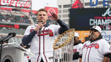 Freddie Freeman, Atlanta Braves. (Mandatory Credit: John David Mercer-USA TODAY Sports)