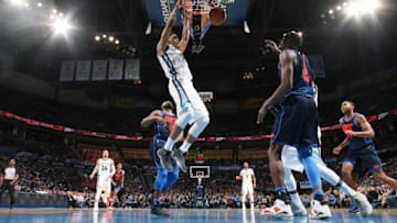 OKLAHOMA CITY, OK - FEBRUARY 11: Ivan Rabb