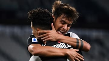 Juventus, Paulo Dybala, Cristiano Ronaldo (Photo by MARCO BERTORELLO/AFP via Getty Images)