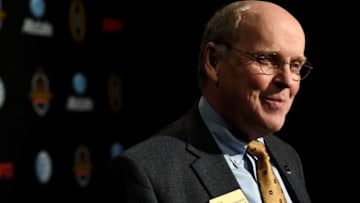 DALLAS, TX - JANUARY 10: College Football Playoff executive director Bill Hancock attends the ESPN College Football Playoffs Night of Champions at Centennial Hall on January 10, 2015 in Dallas, Texas. (Photo by Cooper Neill/Getty Images for ESPN)