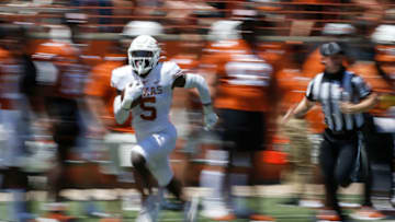 D'Shawn Jamison, Texas Football (Photo by Tim Warner/Getty Images)