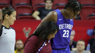 Jaden Ivy #23 of the Detroit Pistons (Photo by Ethan Miller/Getty Images)