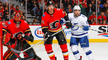 CALGARY, AB - FEBRUARY 1: Travis Hamonic
