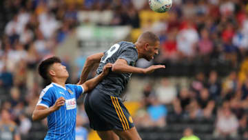 Islam Slimani of Leicester City (Photo by James Williamson - AMA/Getty Images)