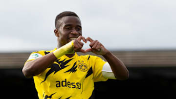 Youssoufa Moukoko (Photo by Max Maiwald/DeFodi Images via Getty Images)