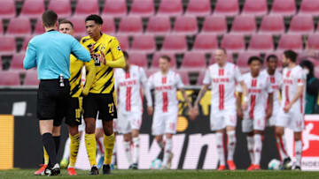 Jude Bellingham gave away a penalty in the first half (Photo by Lars Baron/Getty Images)