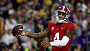 CBS Sports' Rick Neuheisel made a sacrilege comparison between an Auburn football legend and the quarterbacks for LSU and Alabama Mandatory Credit: Butch Dill-USA TODAY Sports