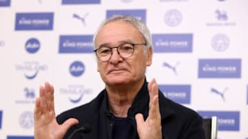 LEICESTER, ENGLAND - February 10: Manager Claudio Ranieri during the Leicester City press conference at Belvoir Drive Training Complex on February 10 , 2017 in Leicester, United Kingdom. (Photo by Plumb Images/Leicester City FC via Getty Images)
