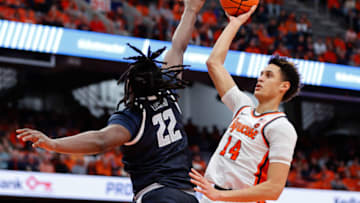 Syracuse basketball, Jesse Edwards (Photo by Isaiah Vazquez/Getty Images)