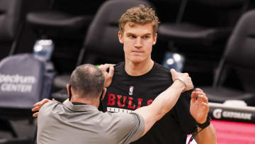 Lauri Markkanen, Chicago Bulls Mandatory Credit: Jim Dedmon-USA TODAY Sports