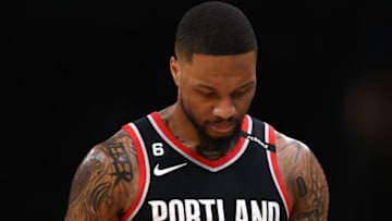 Damian Lillard #0 of the Portland Trail Blazers (Photo by Maddie Meyer/Getty Images)