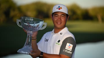 Tom Kim, Shriners Children's Open, TPC Summerlin,(Photo by Orlando Ramirez/Getty Images)