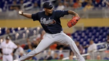 MIAMI, FL - SEPTEMBER 28: Julio Teheran