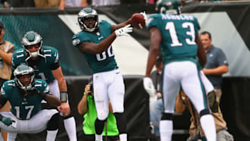 PHILADELPHIA, PA - OCTOBER 08: Torrey Smith
