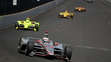 INDIANAPOLIS, IN - MAY 27: Will Power of Australia, driver of the #12 Verizon Team Penske Chevrolet (Photo by Chris Graythen/Getty Images)