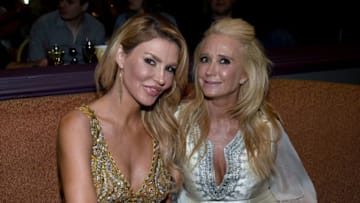 LAS VEGAS, NV - JULY 31: Television personalities Brandi Glanville (L) and Kim Richards attend the premiere of Syfy's 'Sharknado: The 4th Awakens' at the Stratosphere Casino Hotel on July 31, 2016 in Las Vegas, Nevada. (Photo by Ethan Miller/Getty Images for Sharknado)