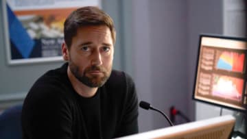 NEW AMSTERDAM -- "Unfinished Business" Episode 417 -- Pictured: Ryan Eggold as Dr. Max Goodwin -- (Photo by: Michael Greenberg/NBC)