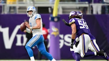 (Photo by Hannah Foslien/Getty Images) Matthew Stafford and Eric Kendricks