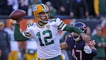 Aaron Rodgers #12 of the Green Bay Packers (Photo by Jonathan Daniel/Getty Images)