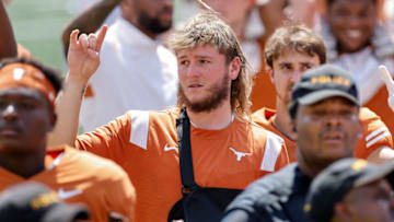 Quinn Ewers, Texas football (Photo by Tim Warner/Getty Images)