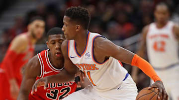 CHICAGO, IL - DECEMBER 27: Frank Ntilikina (Photo by Jonathan Daniel/Getty Images)