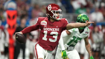 Caleb Williams, Big 12 Football Mandatory Credit: Kirby Lee-USA TODAY Sports