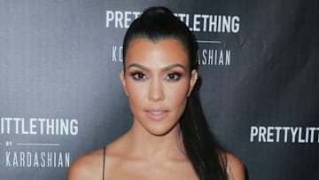 LOS ANGELES, CA - OCTOBER 25: Kourtney Kardashian attends the launch of PrettyLittleThing by Kourtney Kardashian at Poppy on October 25, 2017 in Los Angeles, California. (Photo by Rich Fury/Getty Images)