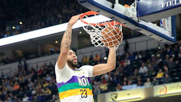 Anthony Davis, New Orleans Pelicans. New York Knicks. (Photo by Andy Lyons/Getty Images)