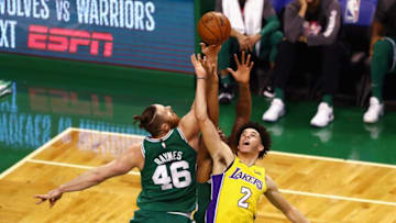 BOSTON, MA - NOVEMBER 08: Aron Baynes