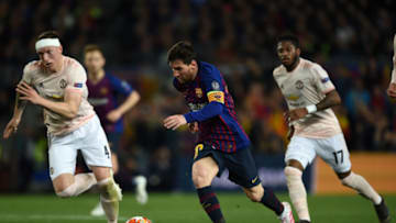 Lionel Messi of FC Barcelona in action (Photo by Etsuo Hara/Getty Images)