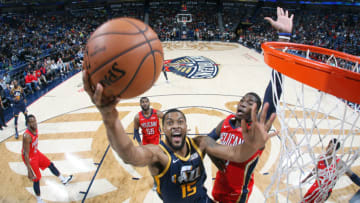 Derrick Favors Utah Jazz (Photo by Layne Murdoch Jr./NBAE via Getty Images)