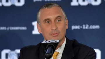 Oct 15, 2015; San Francisco, CA, USA; Arizona State Sun Devils coach Bobby Hurley at Pac-12 Media Day at Pac-12 Studios. Mandatory Credit: Kirby Lee-USA TODAY Sports