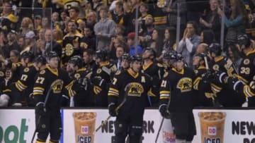 The Boston Bruins and the Buffalo Sabres have one thing in common: an inability to score goals Mandatory Credit: Bob DeChiara-USA TODAY Sports
