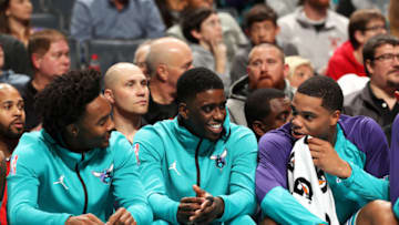 Charlotte Hornets Miles Bridges and Devonte Graham. (Photo by Kent Smith/NBAE via Getty Images)