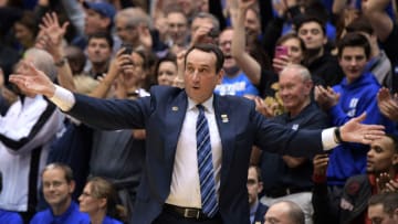 Duke basketball head coach Mike Krzyzewski (Photo by Lance King/Getty Images)