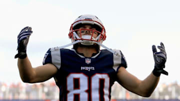FOXBORO, MA - NOVEMBER 26: Danny Amendola